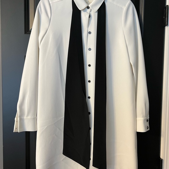 Kate Spade Black Tie Griffin Dress - Picture 2 of 4